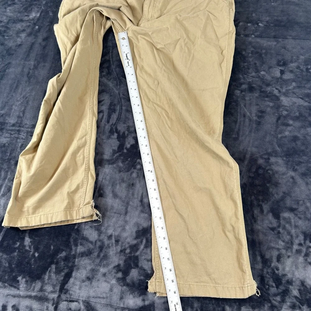 Carhartt‎ Canvas Work Pants Mens 40x32 Tan Relaxed Fit BN2291-M Rugged Flex